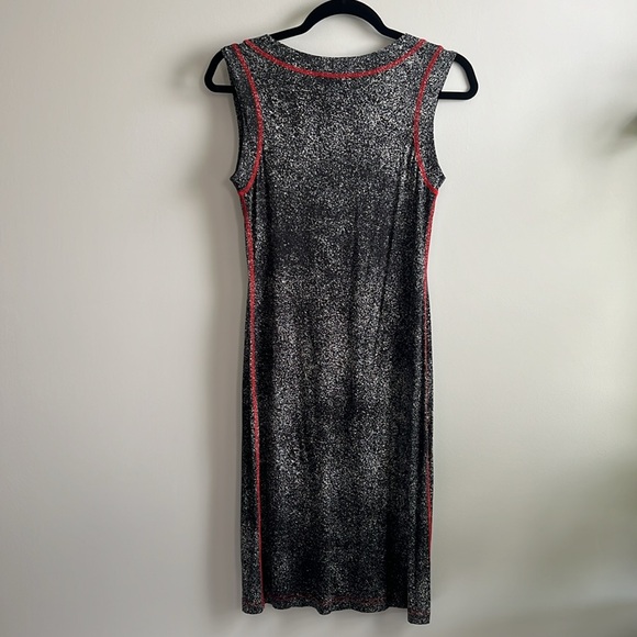 Joseph Ribkoff dress with red stitching - Picture 4 of 5
